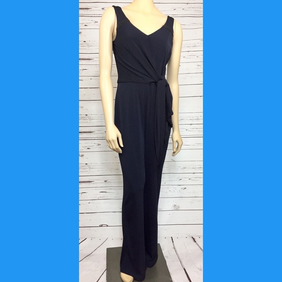 belle badgley mischka jumpsuit
